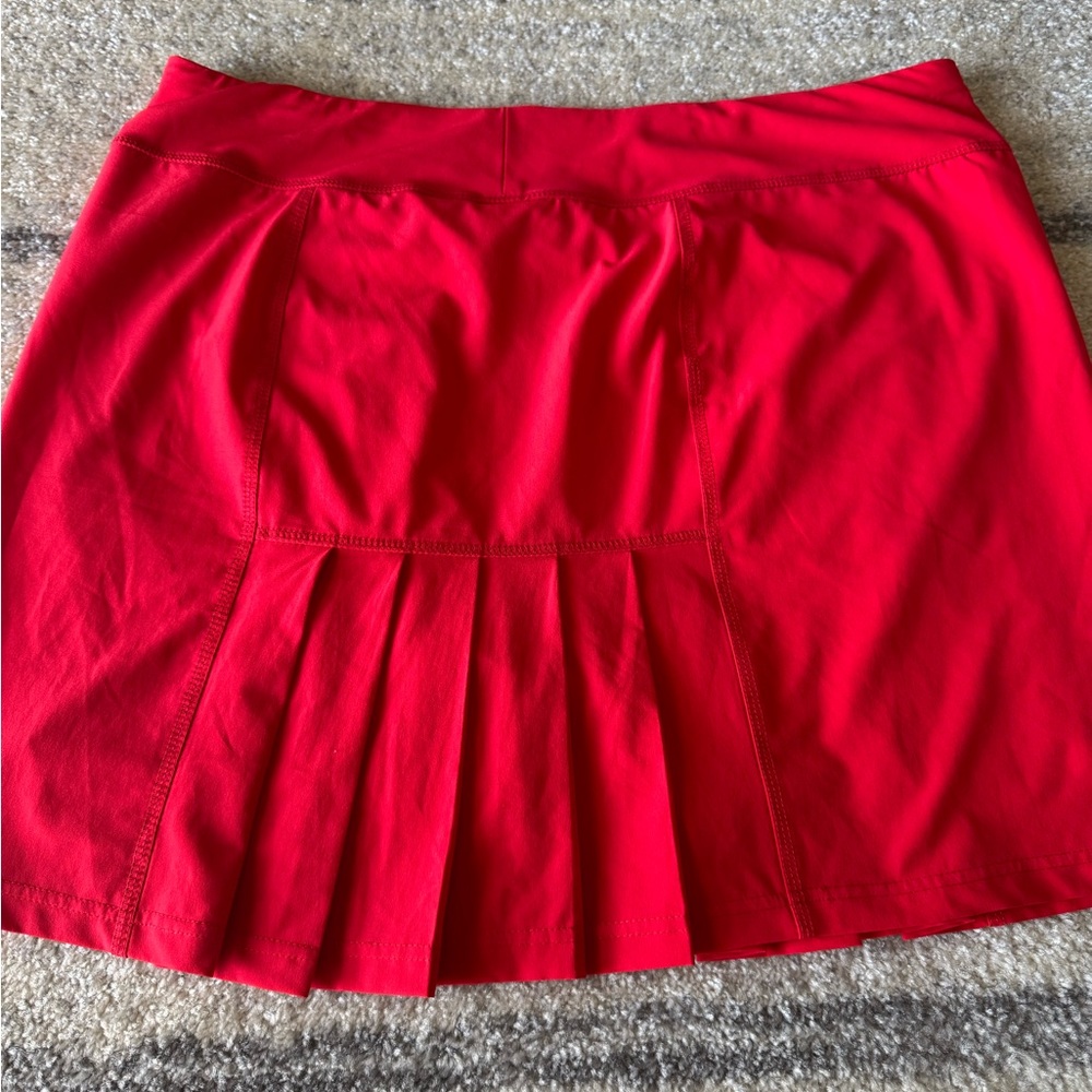 Jofit Vibrant Red Athletic Skort - Picture 3 of 11